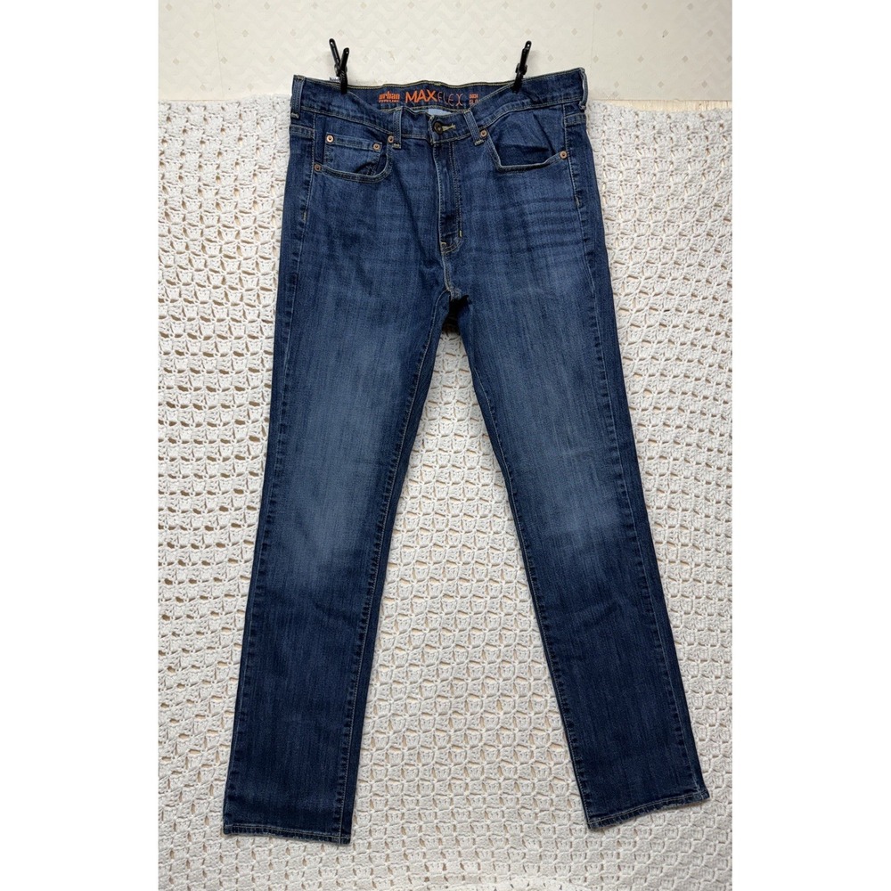 Urban Pipeline Max Flex Jeans Mens Size 34x34 Slim Blue Denim Pockets Stretch